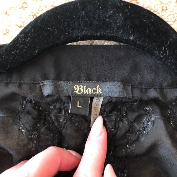 Black Sequin Shrug - Picture 4 of 4